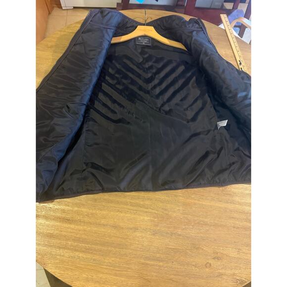 BLU by Polifroni Waistcoat Diamond Quilted Lightweight Mens XXL Black Vest NWT - Picture 7 of 8